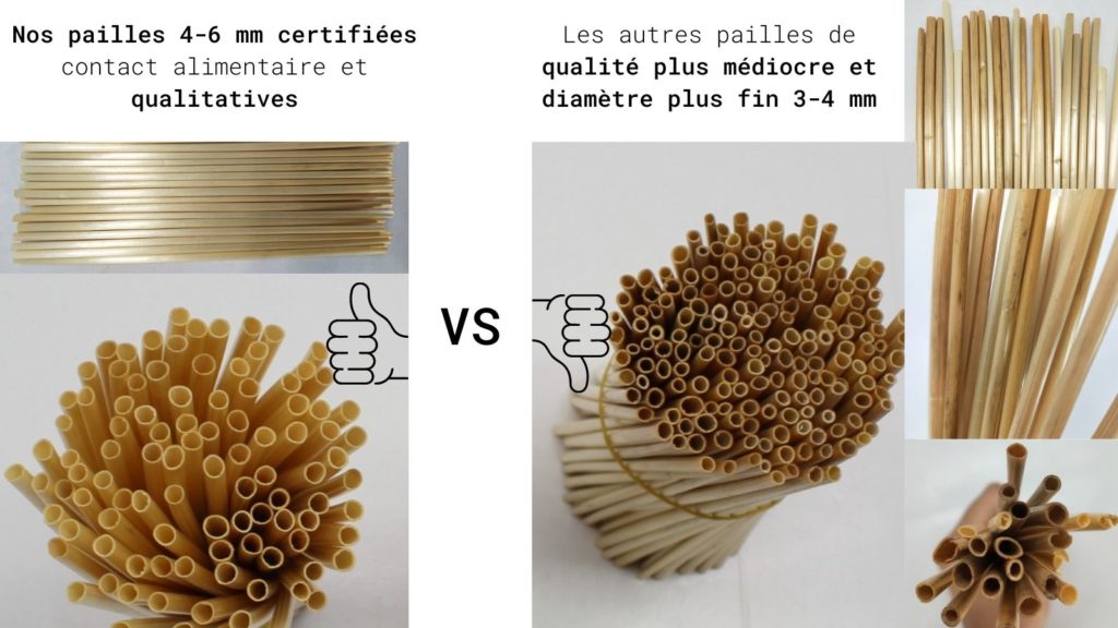 paille en ble versus comparatif qualite